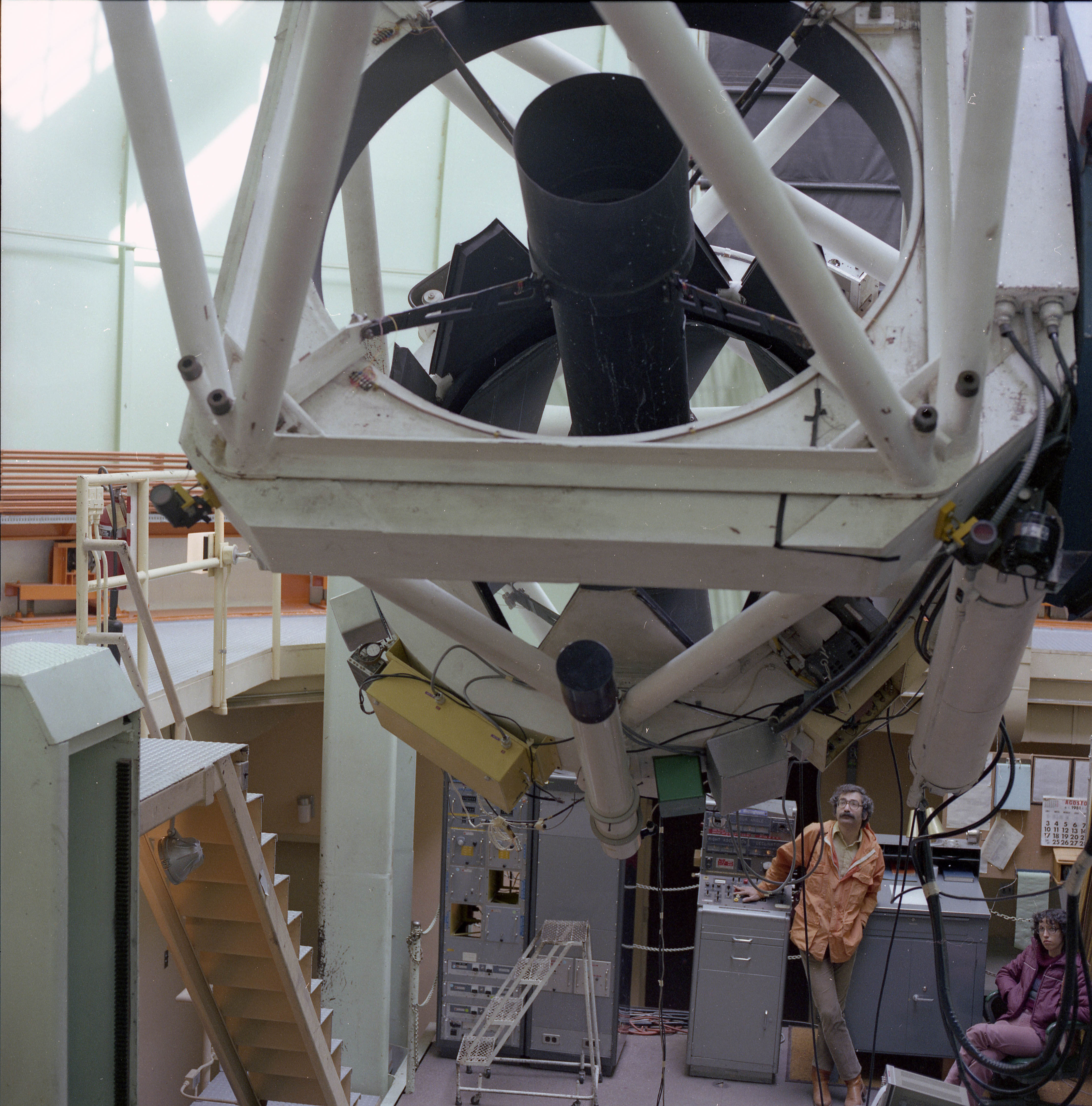 Telescopio del observatorio de Cerro Tololo