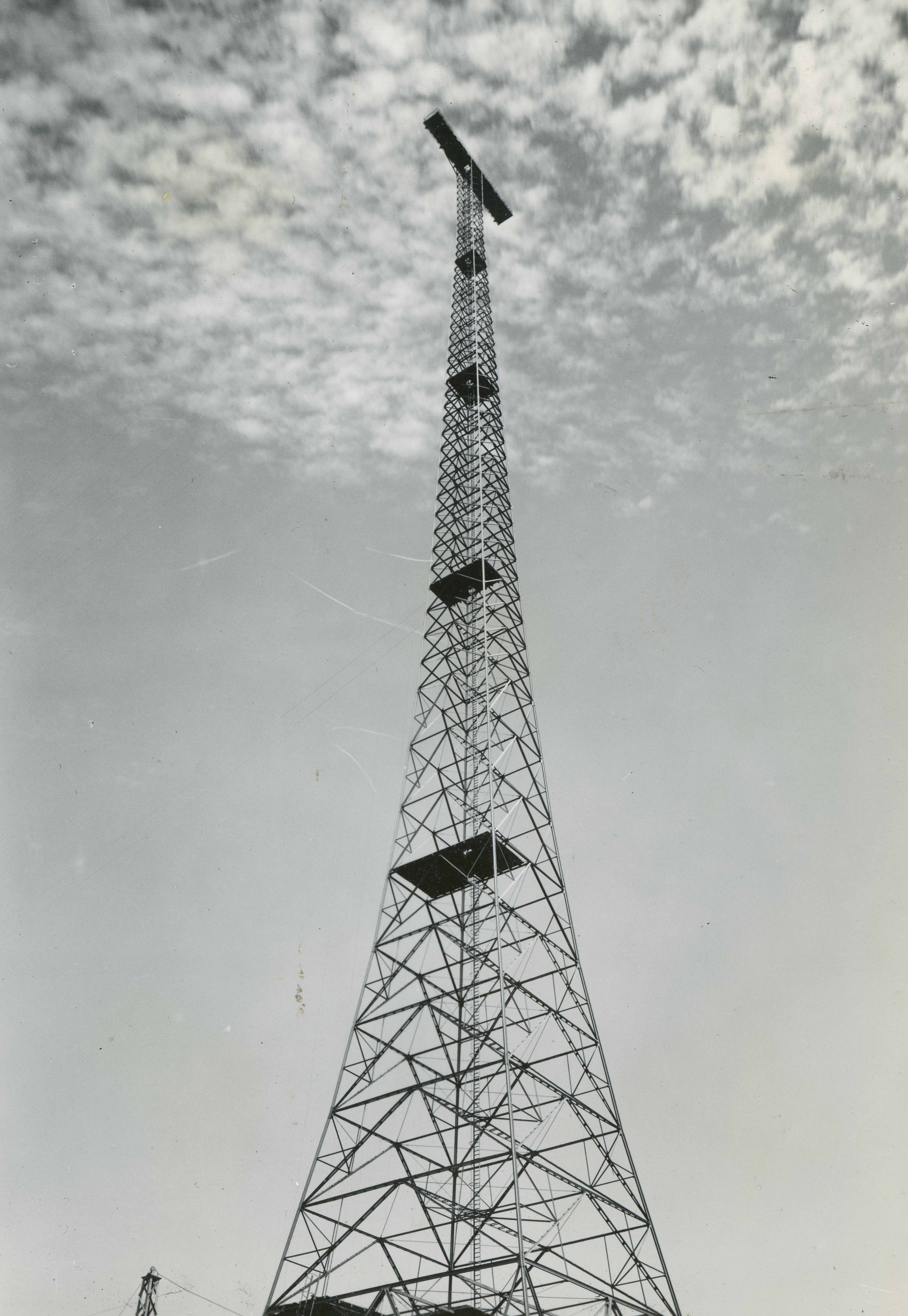 Torre de Radio en Quinta Normal, 1930