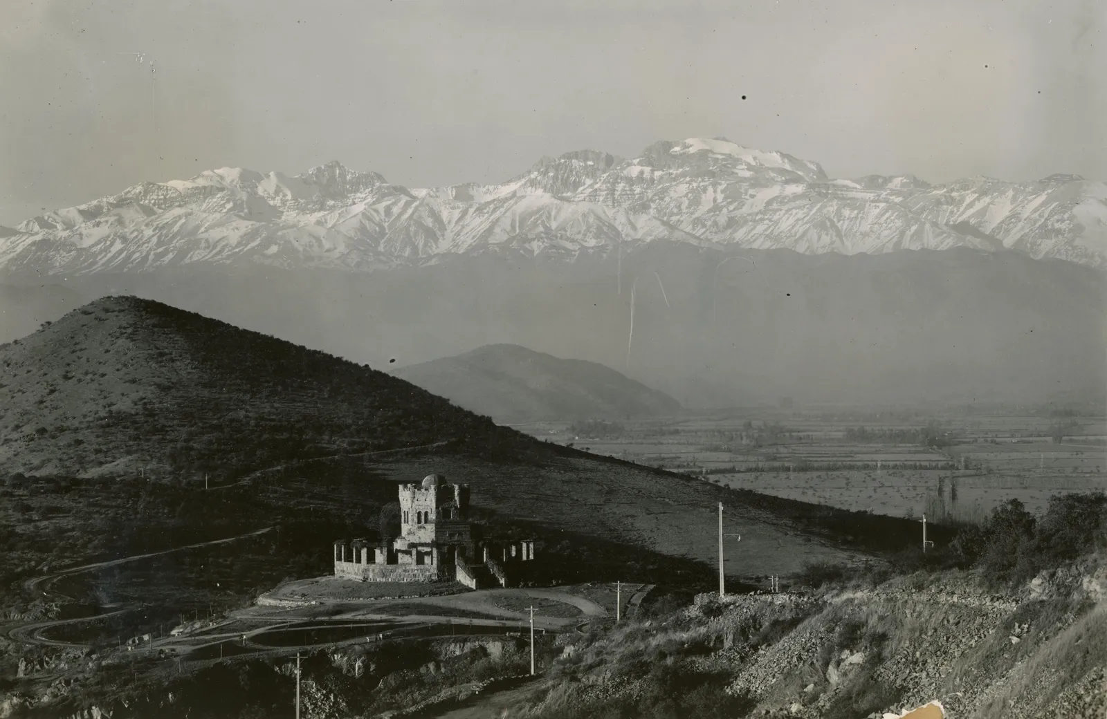 Torreón Victoria, Observatorio del Cerro San Cristóbal, 1930