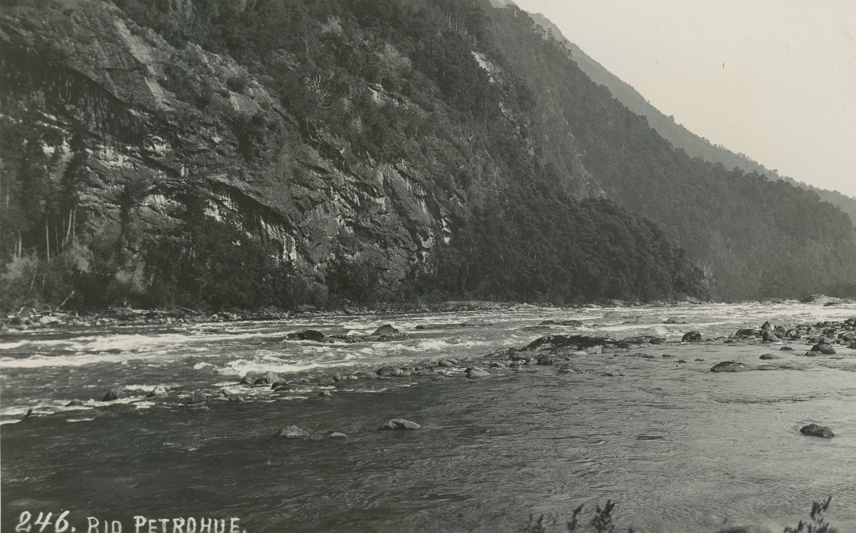 Rio Petrohué, 1930