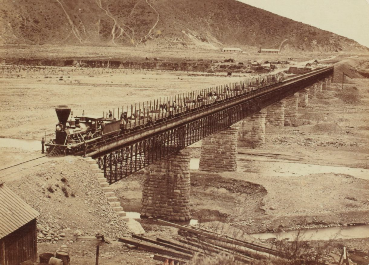 Rio Maipo en 1860