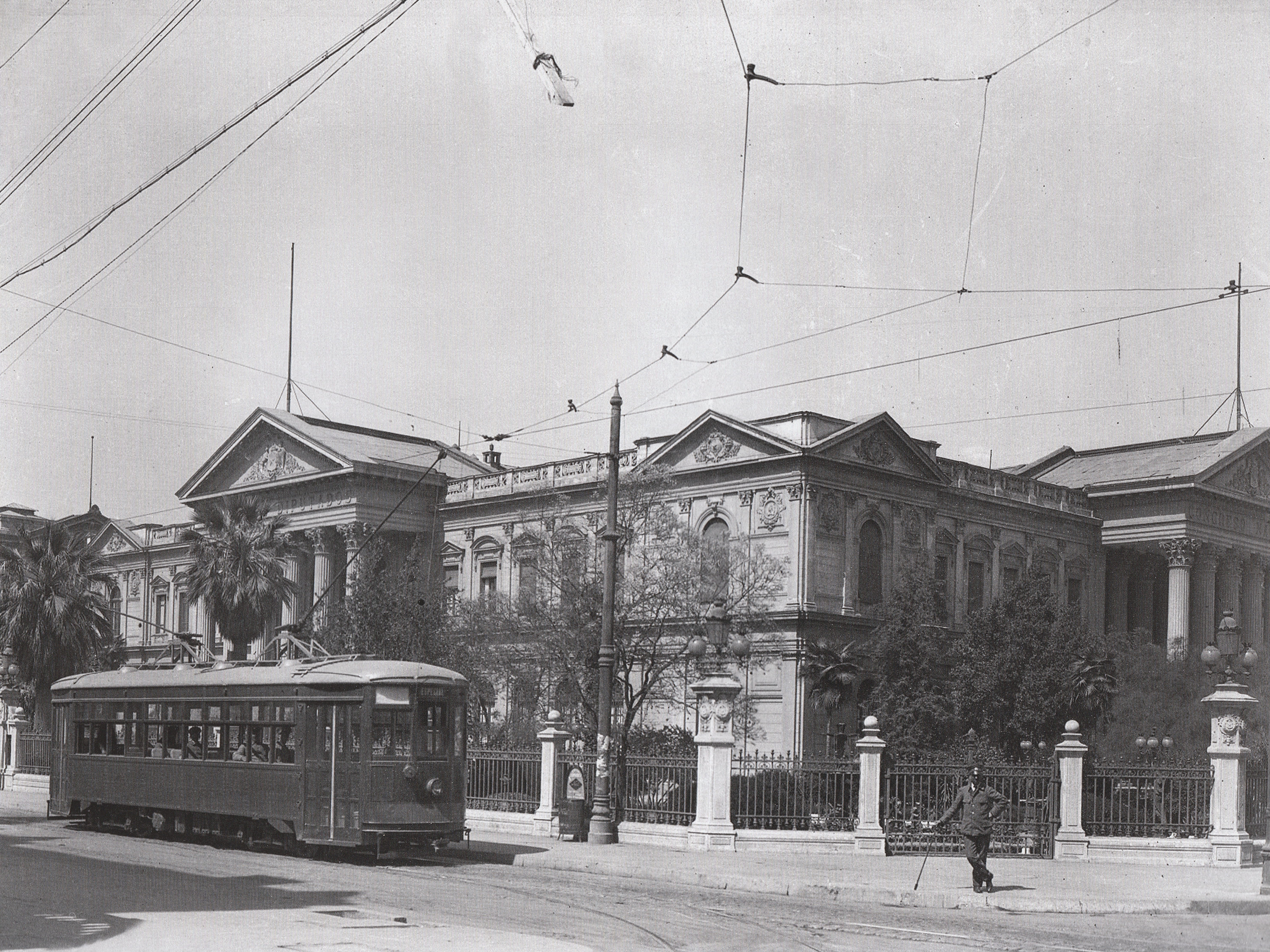 Edificio del Ex Congreso Nacional en 1926