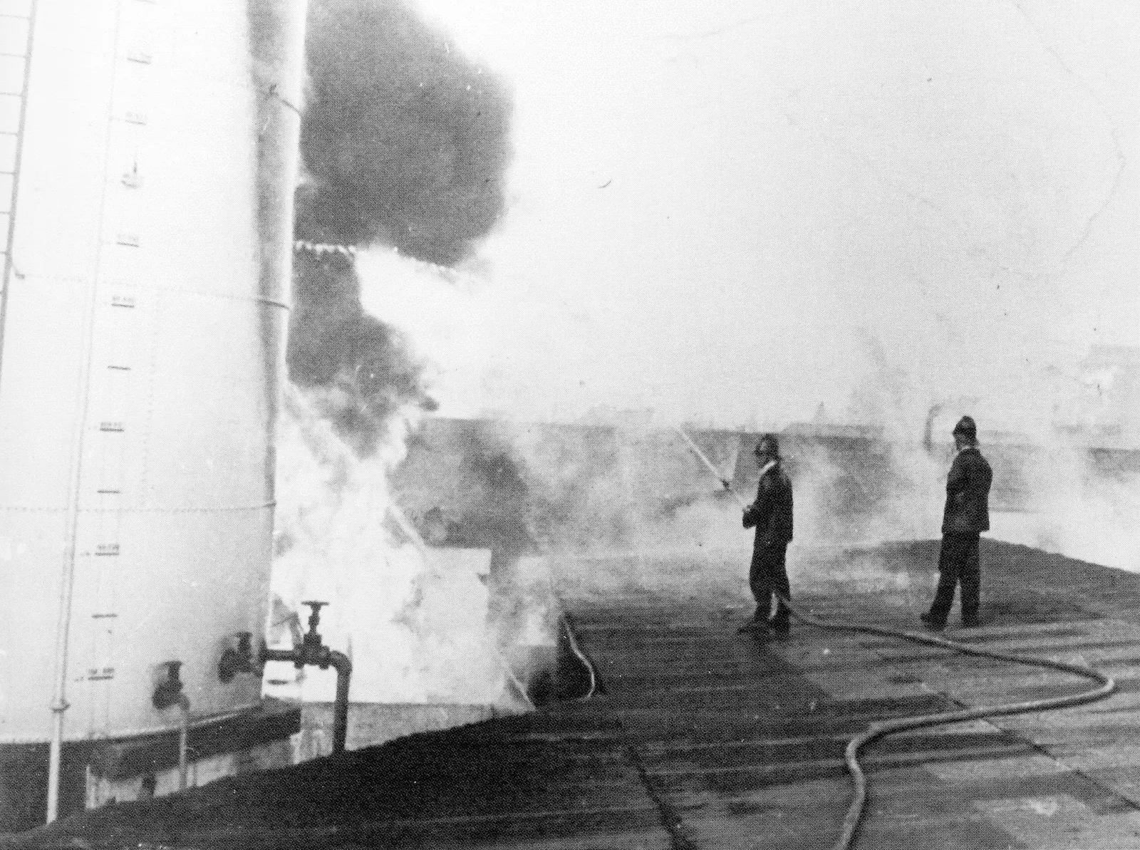 Incendio Gasómetro de Santiago, 1939