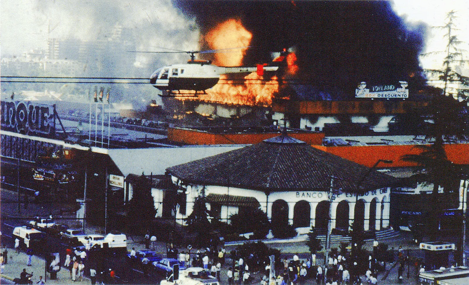 Incendio del Apumanque, 1992