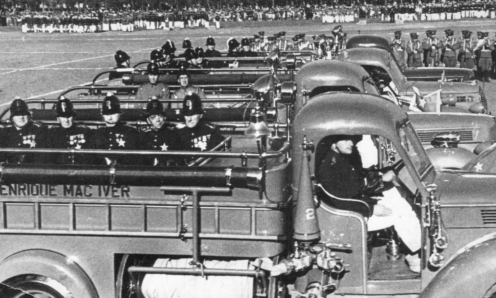 Carros bombas modelo Ford Waterous 1940