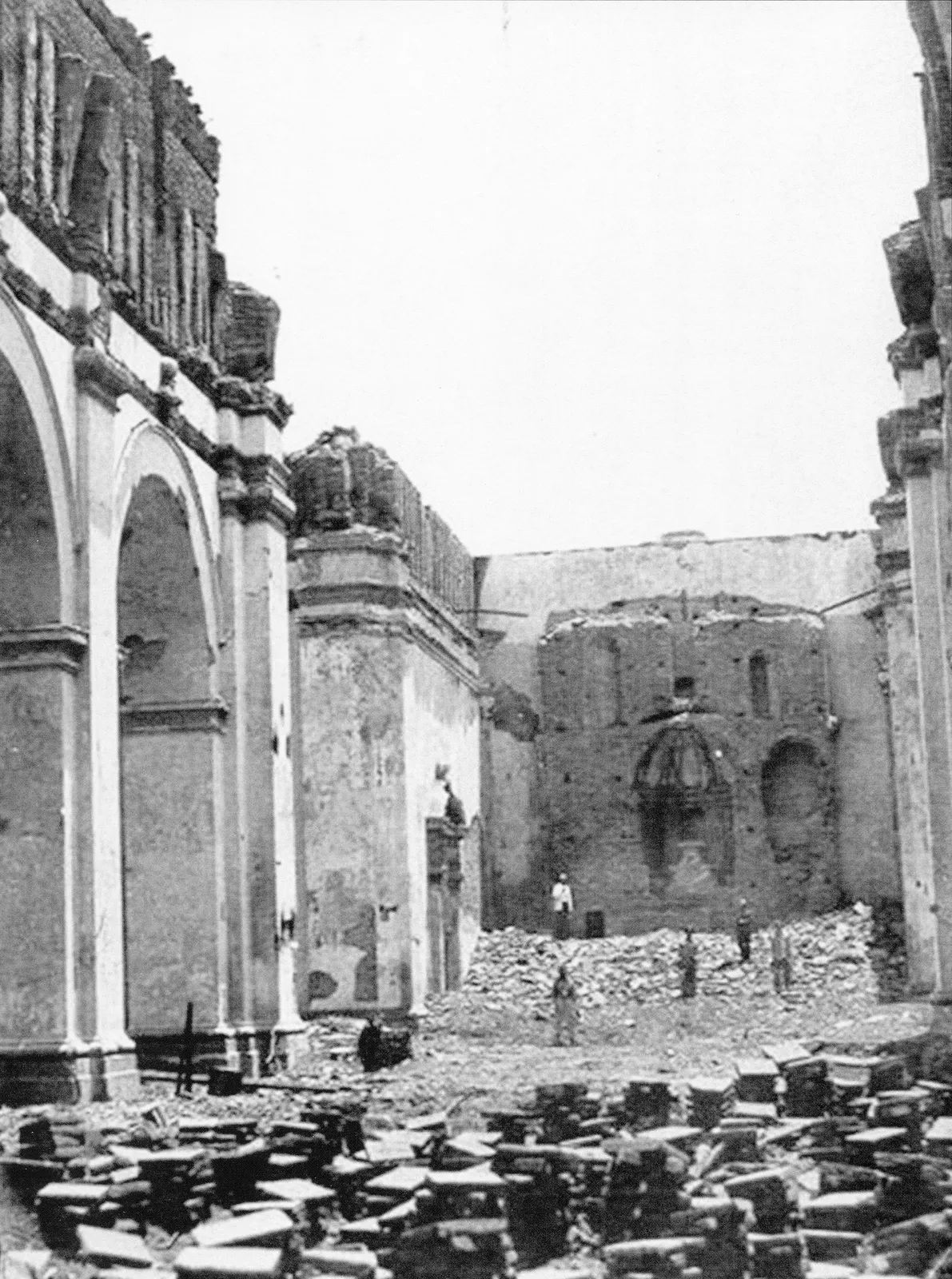 Templo Compañía de Jesús en 1863