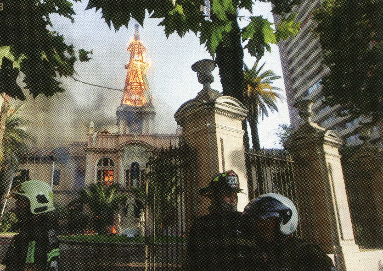 Incendio de la Iglesia de las Hermanas de la Providencia, 2011