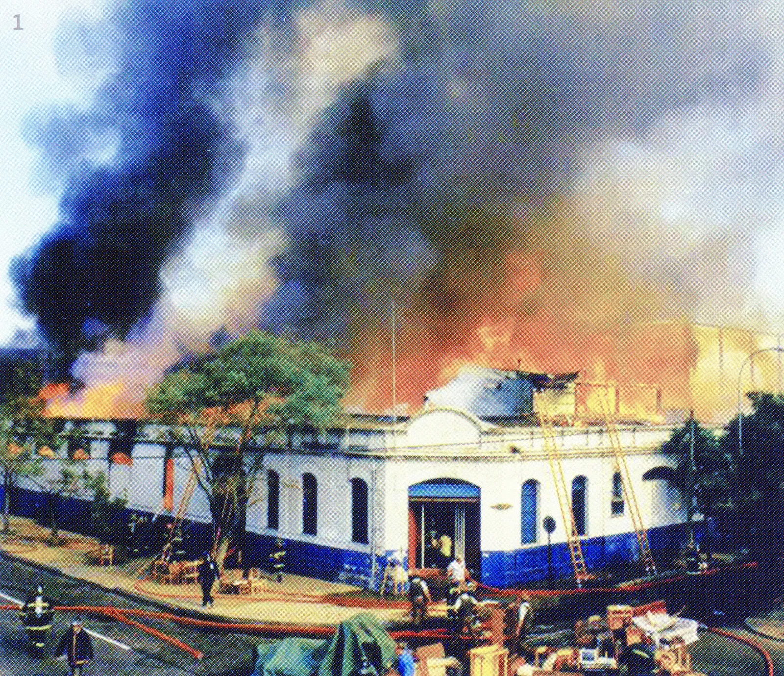 incendio Santiago centro, 1998