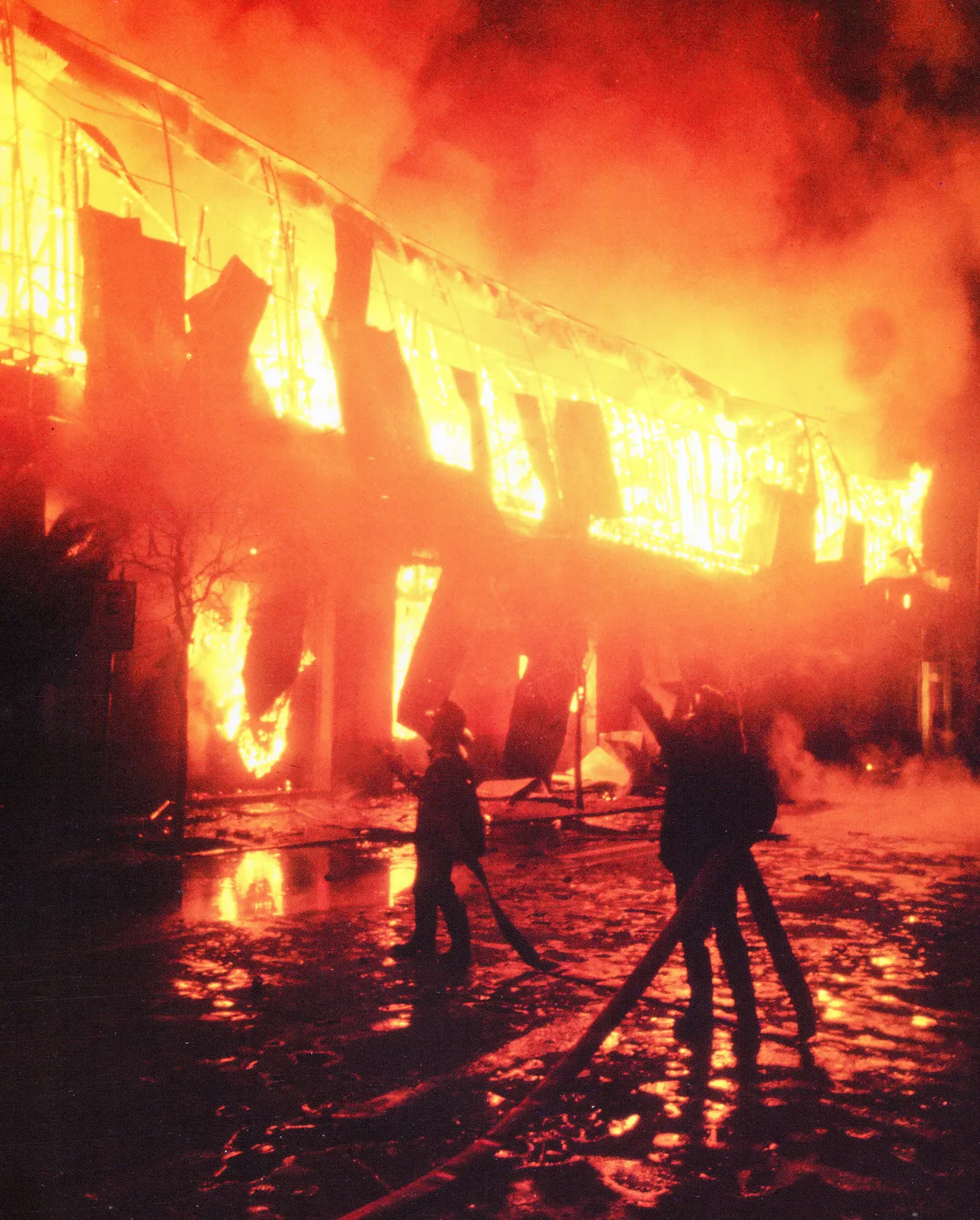 Incendio Barrio Meiggs, 1988
