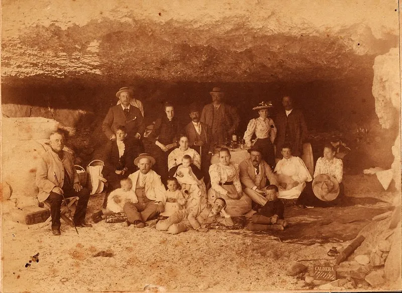 Familia Rowe en Caldera, 1894