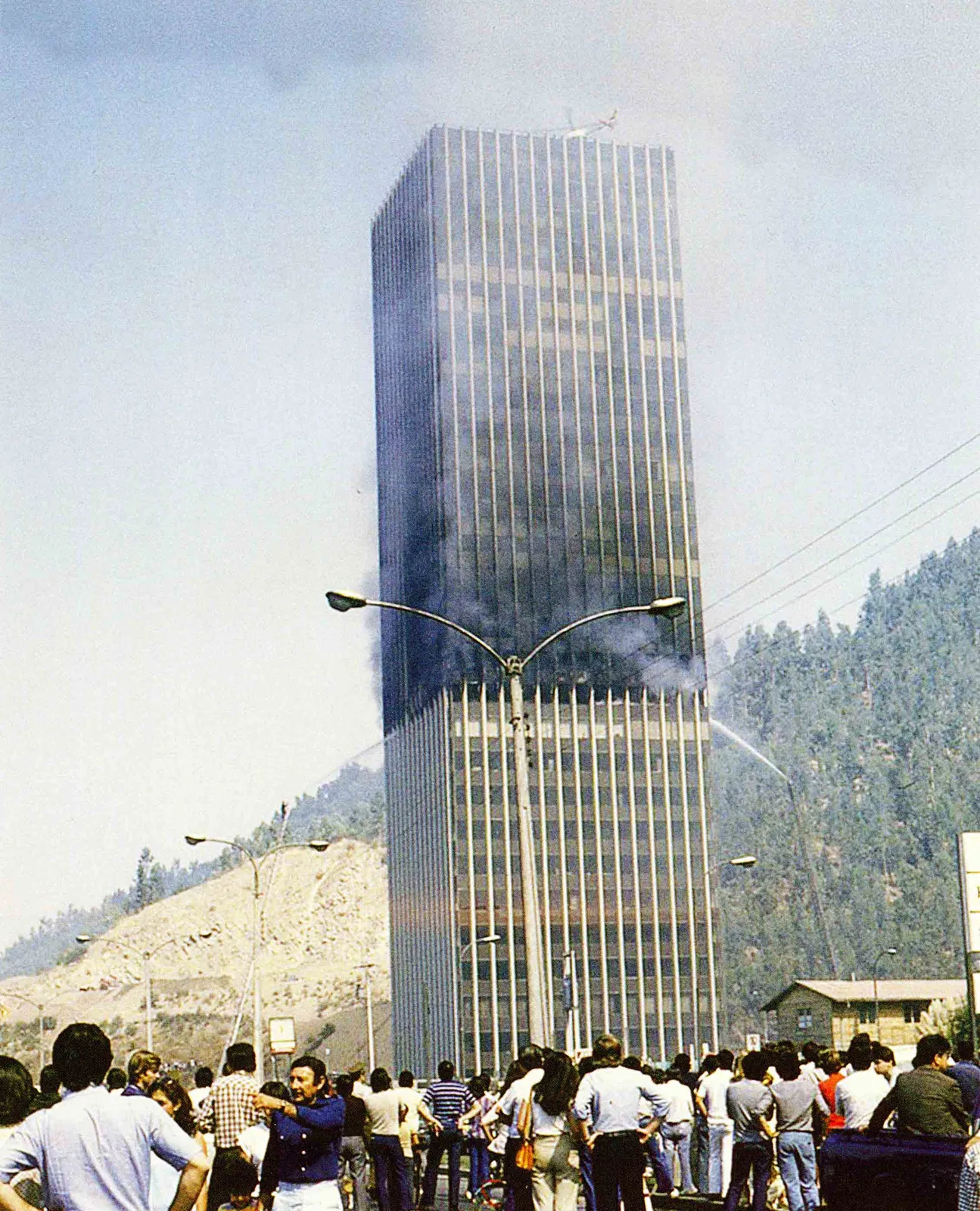 Incendio Torre Santa María, 1981