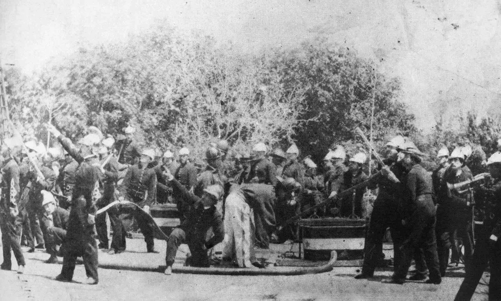 Ejercicio de Bomberos 1869