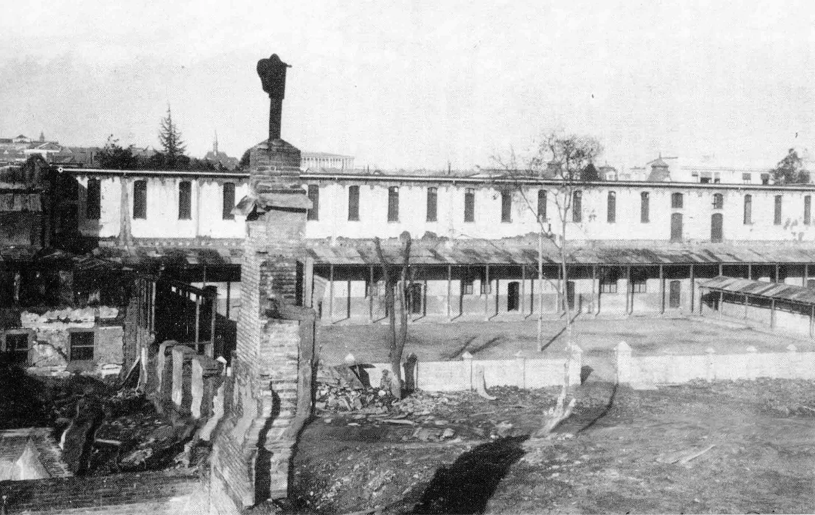 Incendio Colegio Padres Franceses 1920