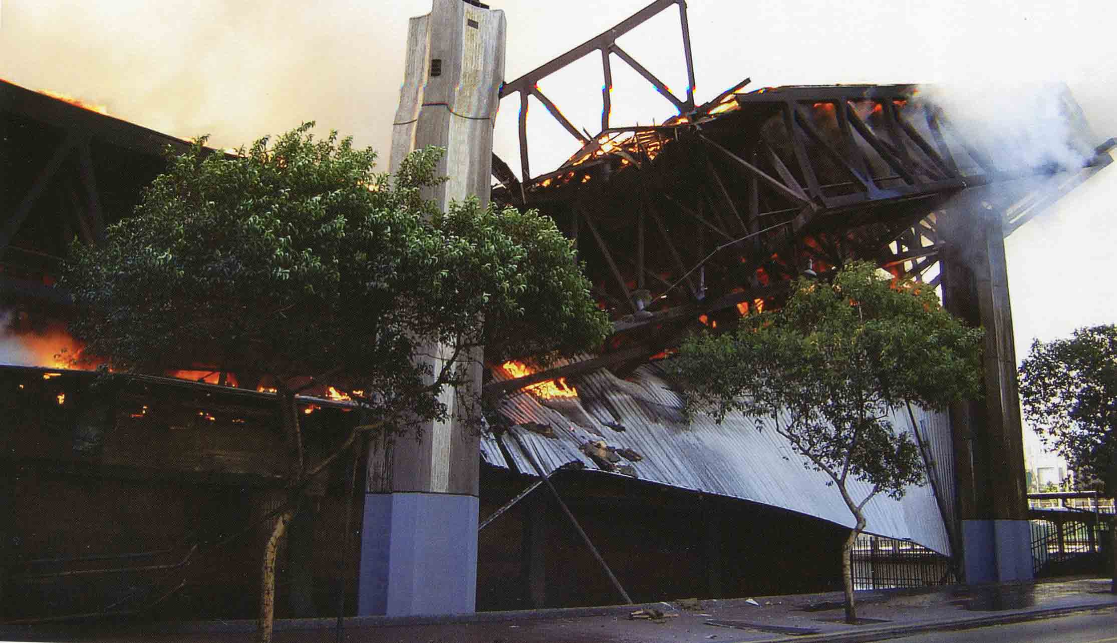 Incendio Diego Portales, 2006