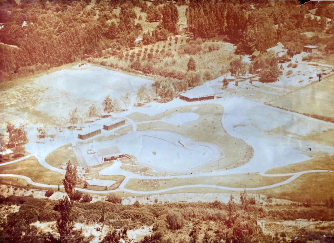 Club Palestino aledaño a Alto Las Condes, 1955