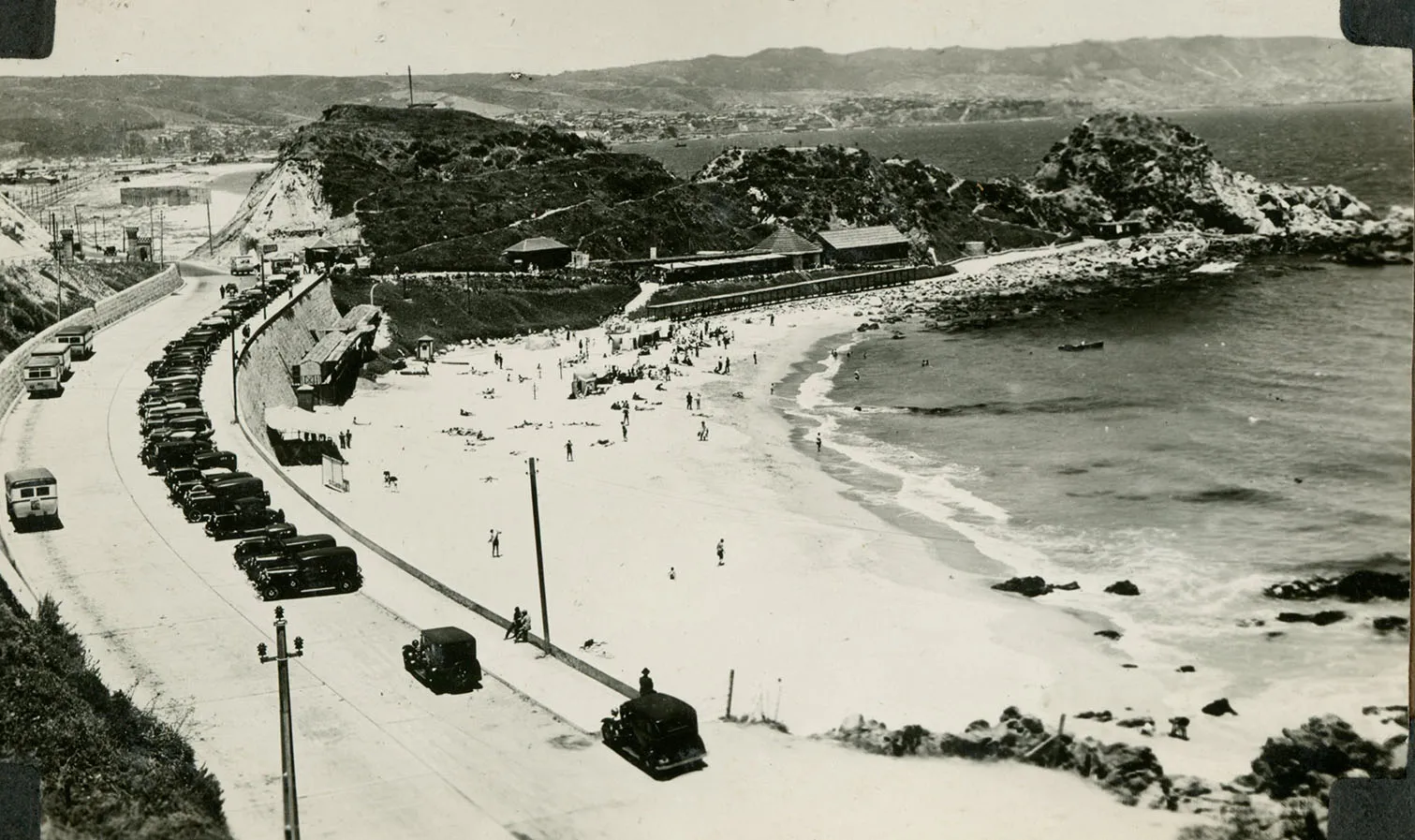 Playa las Salinas en 1931