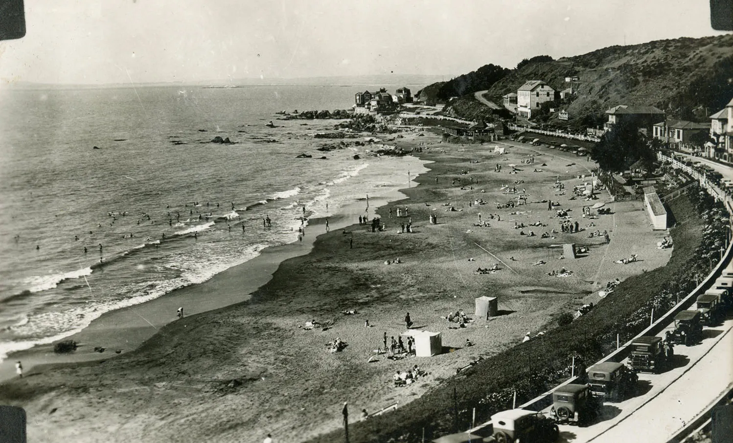 Playa Amarilla Concón en 1936