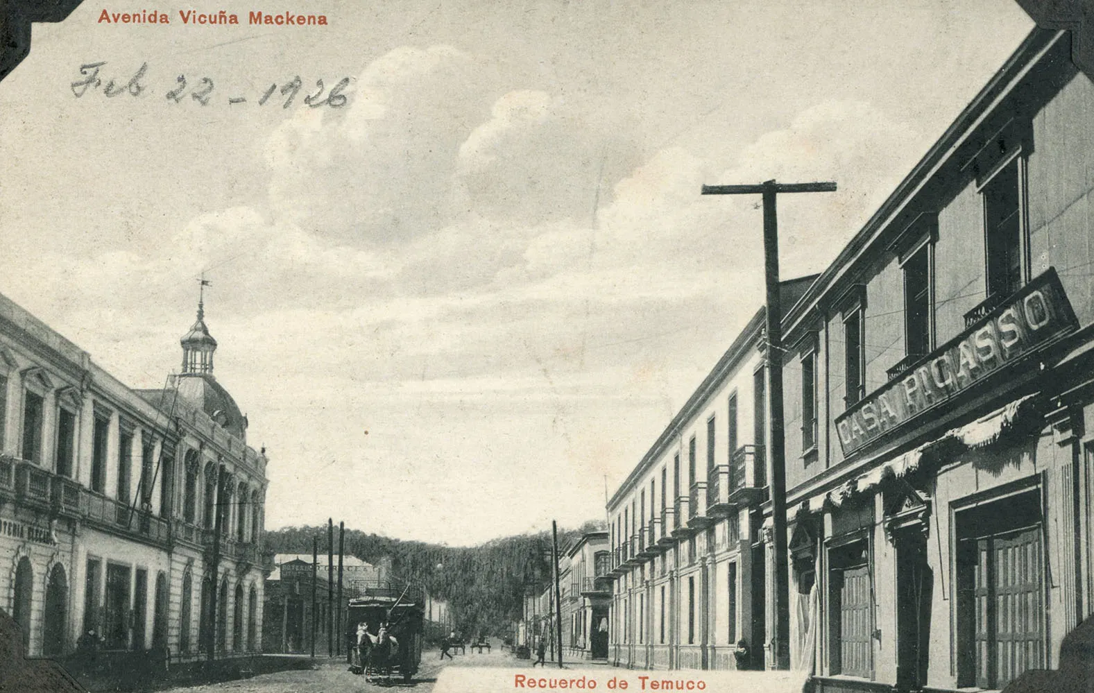 Temuco en 1926