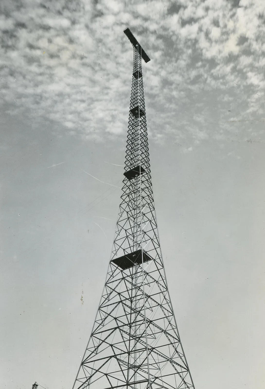 Antena Cerro San Cristóbal C.a 1930