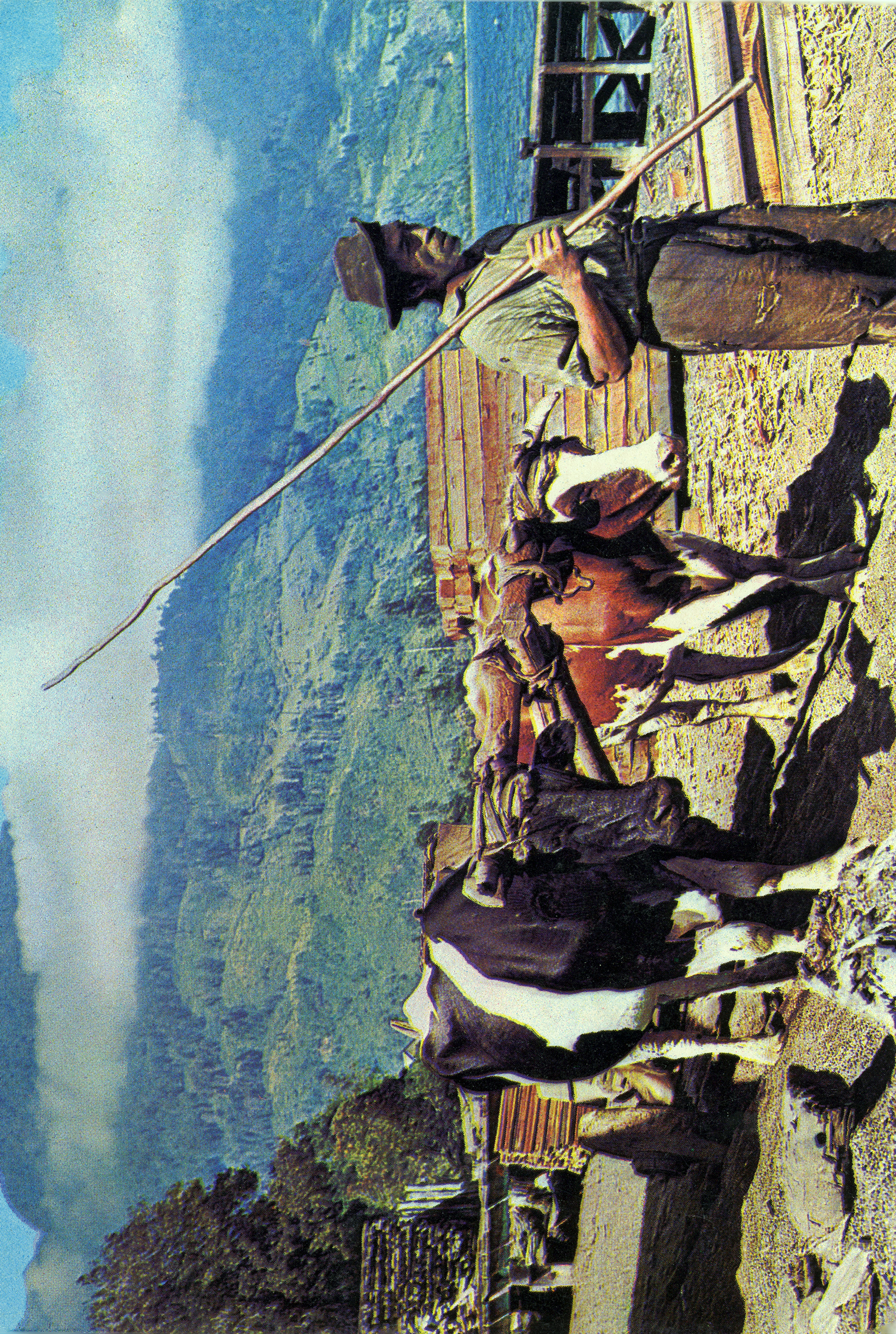 bueyes lago sur, C.a 1950