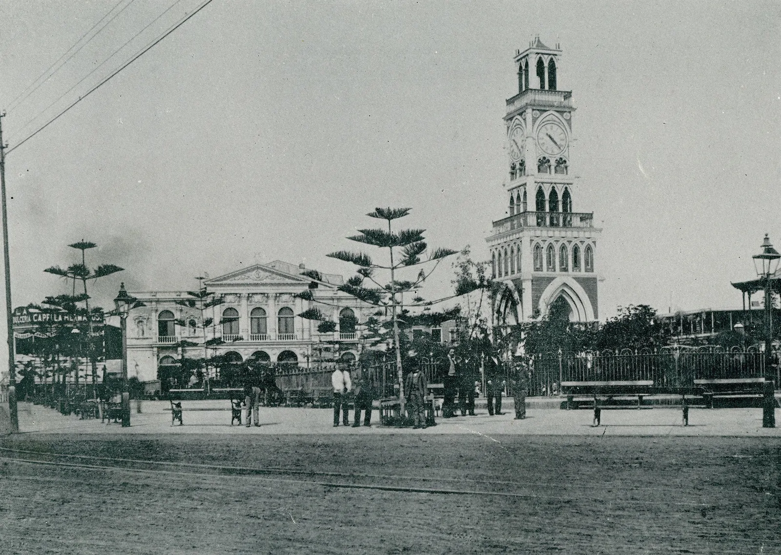 Plaza de Armas de Iquique, 1890
