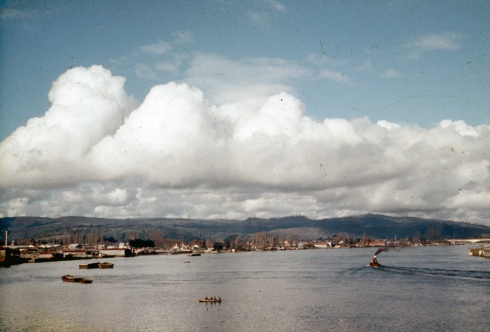 Rio Calle Calle desde Isla Teja, 1960
