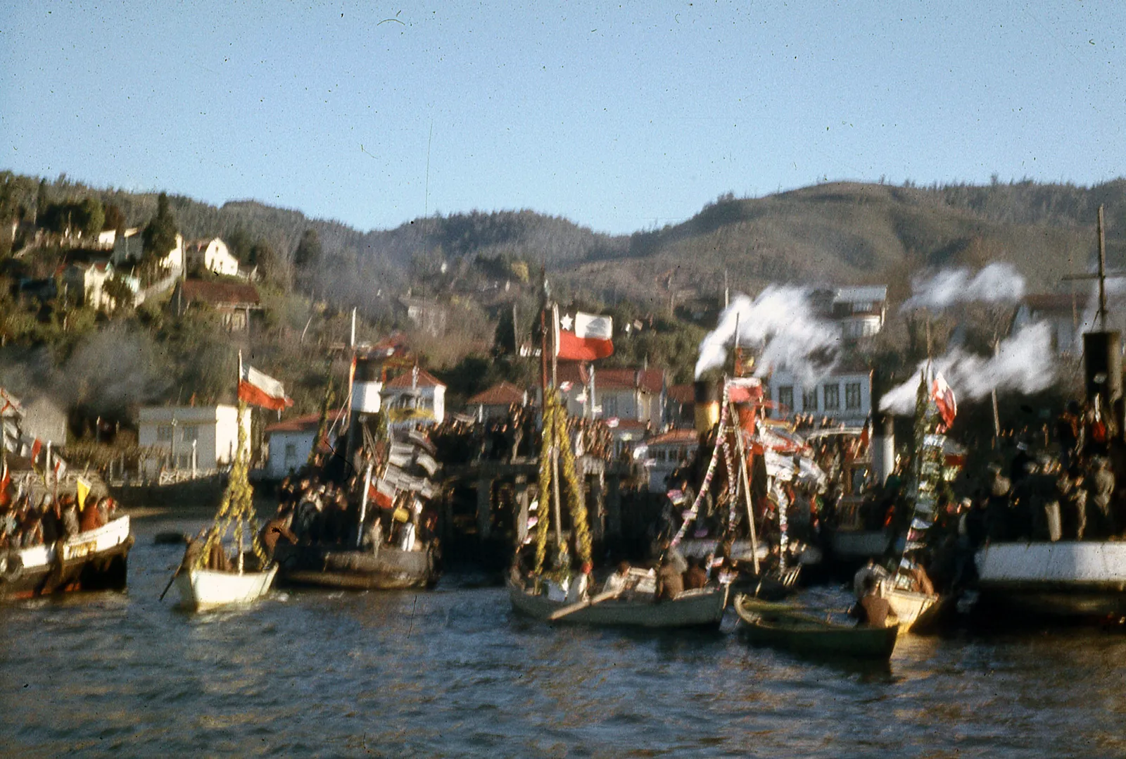 Puerto de Corral en 1960