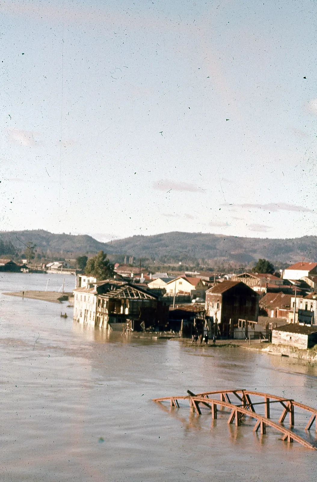 Daños del Terremoto, Valdivia, 1960