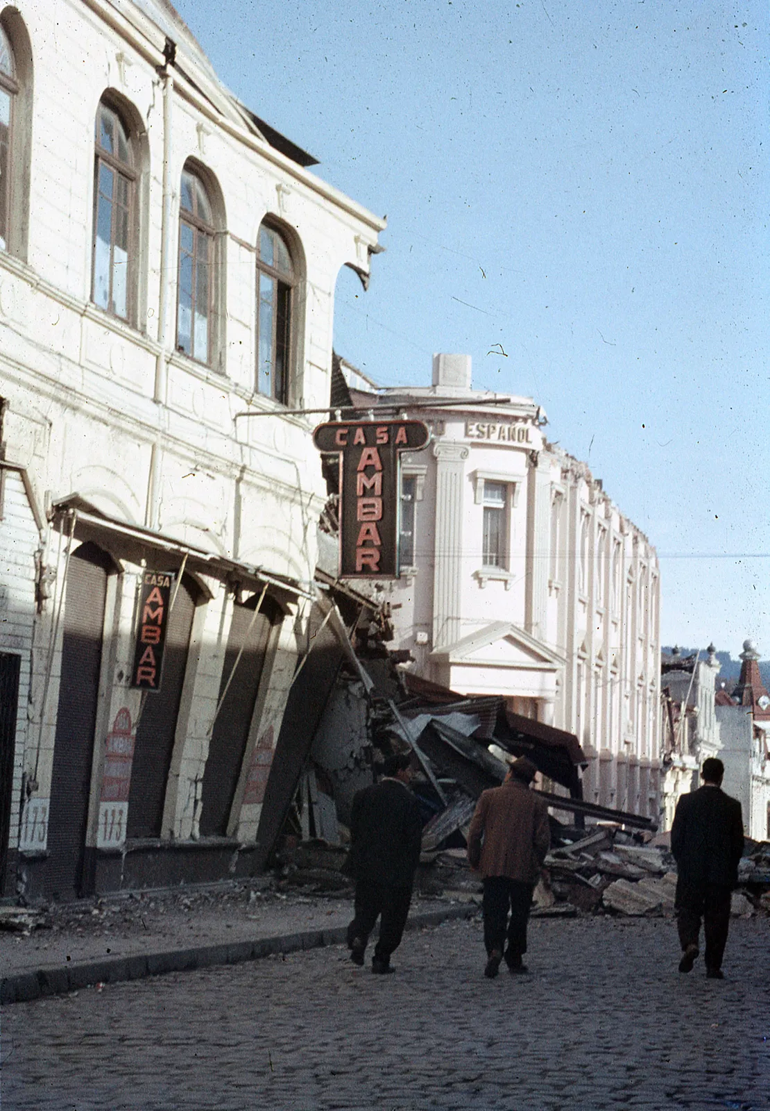 Daños del Terremoto, Valdivia, 1960