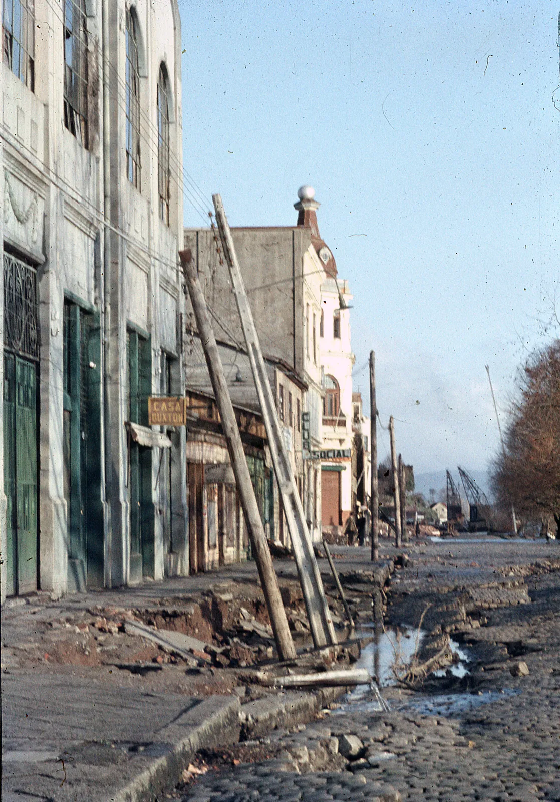 Daños del Terremoto, Valdivia, 1960