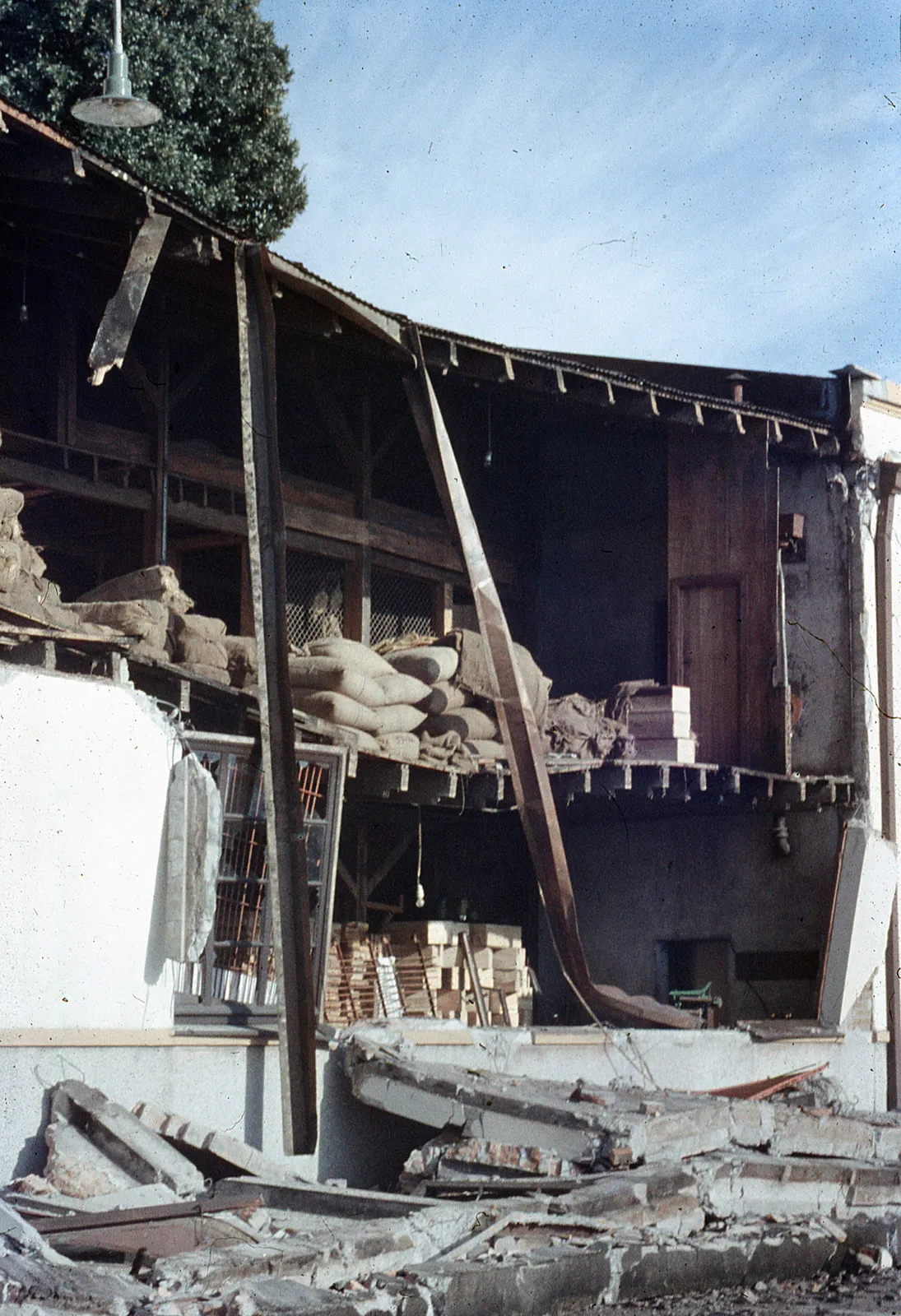 Daños del Terremoto, Valdivia, 1960