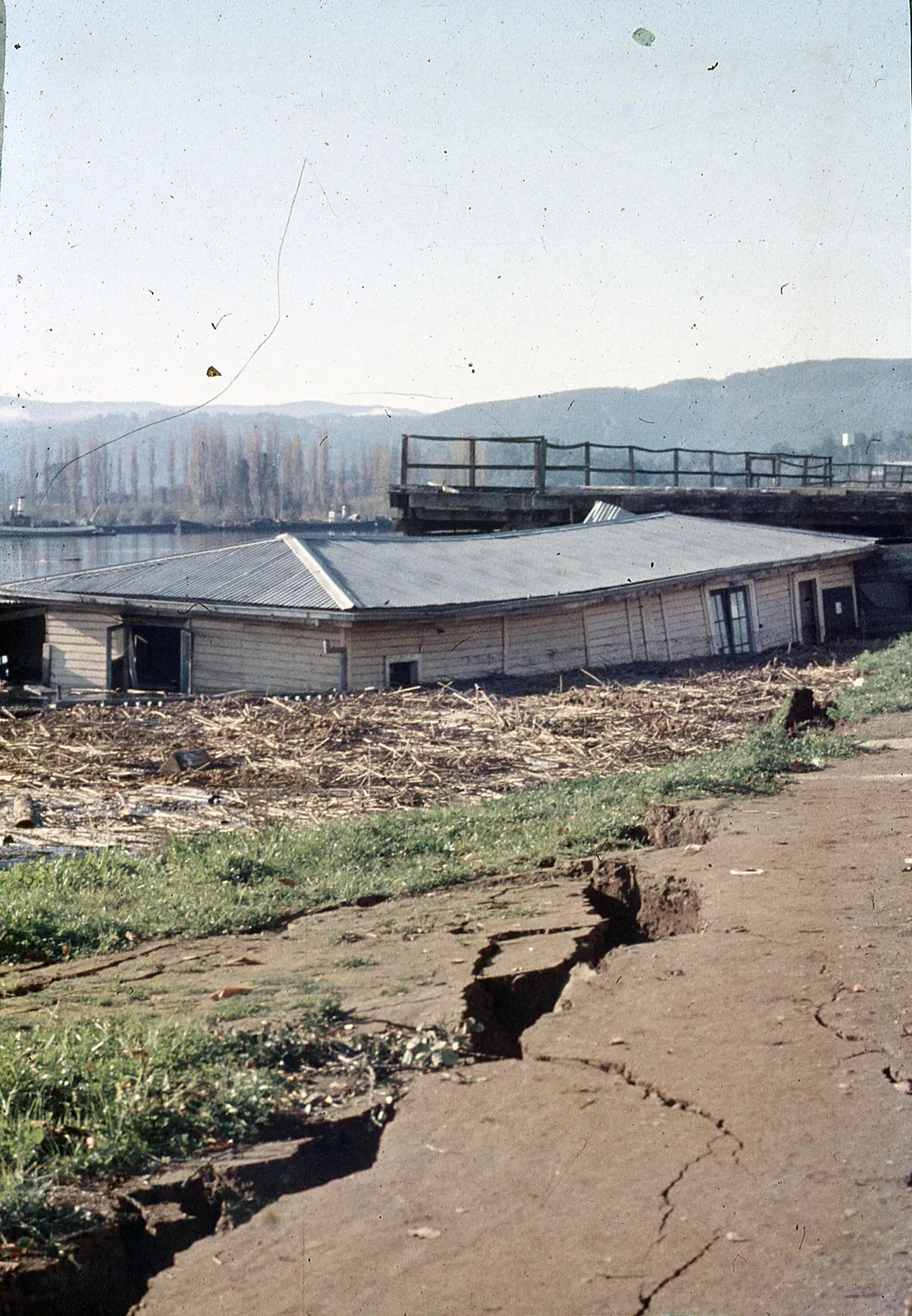 Daños del Terremoto, Valdivia, 1960