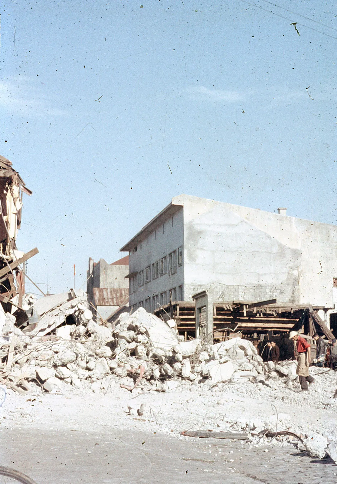 Daños del Terremoto, Valdivia, 1960