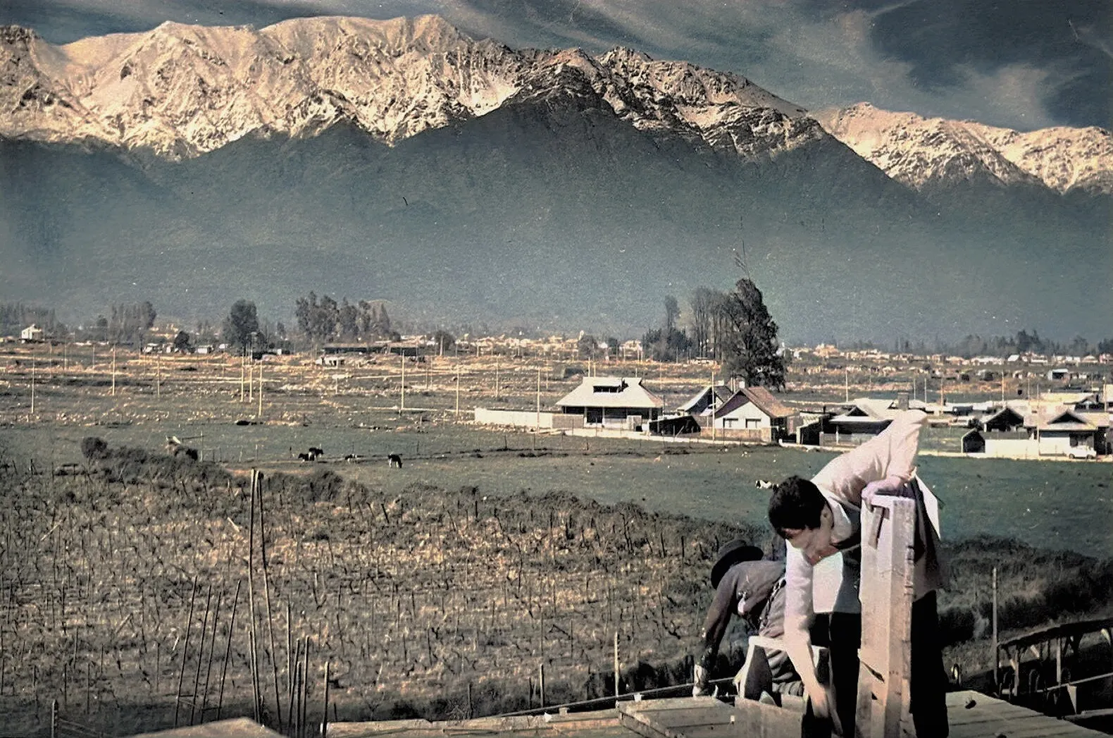 Trabajadores en la Construcción de la Clínica Alemana, ca. 1967
