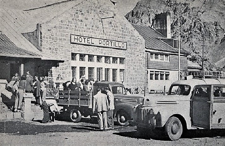 Hotel Portillo, año 1947.
