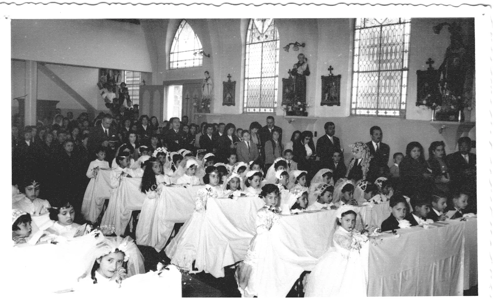 Primera Comunión Colegio Inmaculada Concepción, 1952