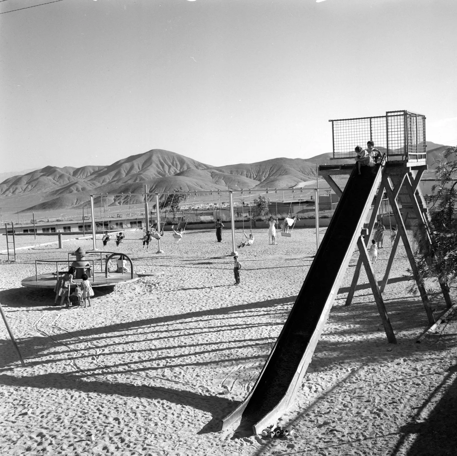 Juegos en Chuquicamata ca. 1960.