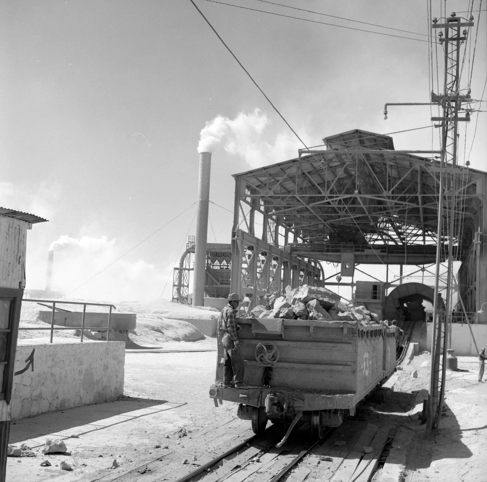 Mina de cobre Chuquicamata ca. 1960.