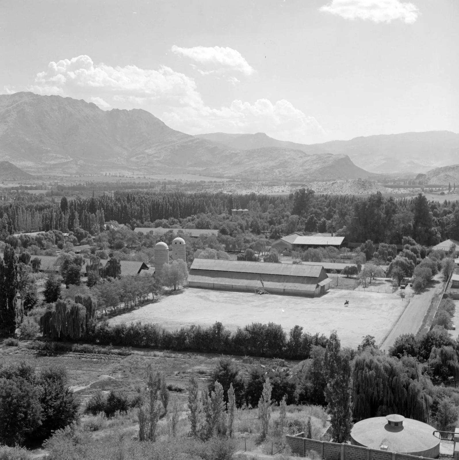 Hacienda San Vicente de Pascual Baburizza en Los Andes, ca. 1959