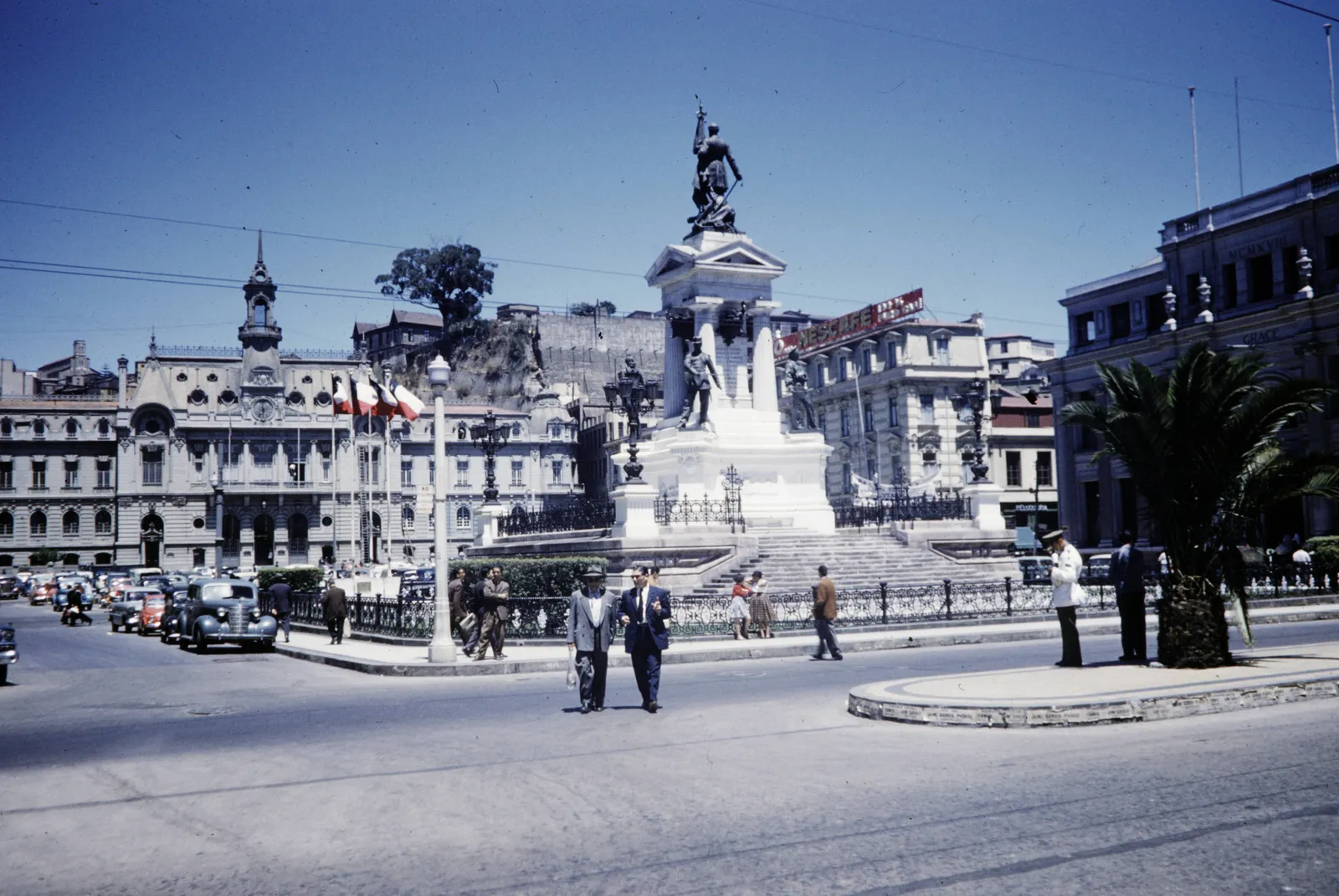 Plaza Sotomayor 1960.