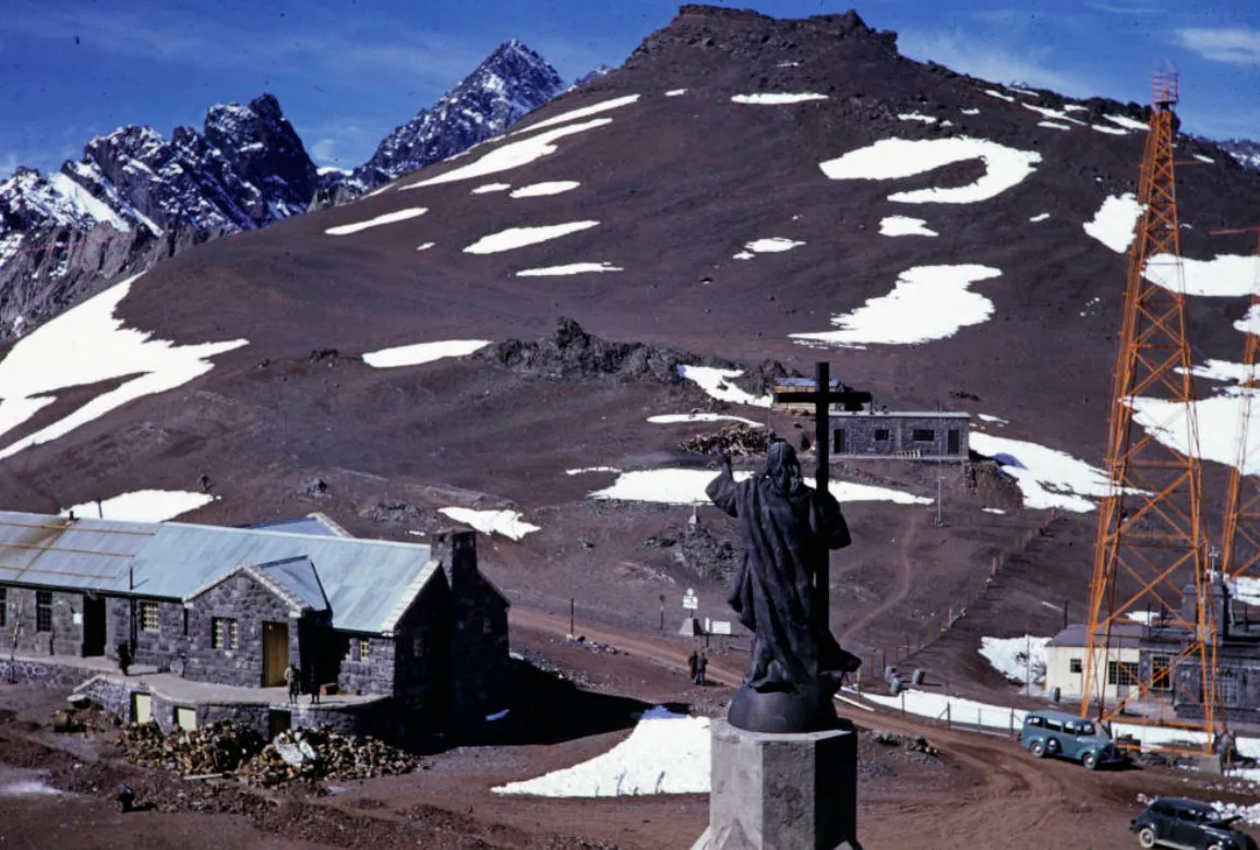 Paso Internacional Cristo Redentor 1960.