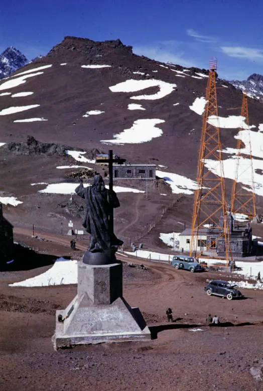 Paso Internacional Cristo Redentor 1960.