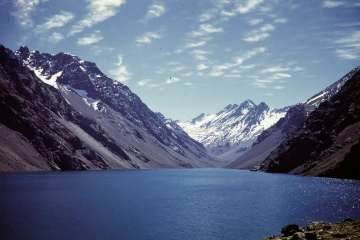 Laguna del Inca Portillo 1960.