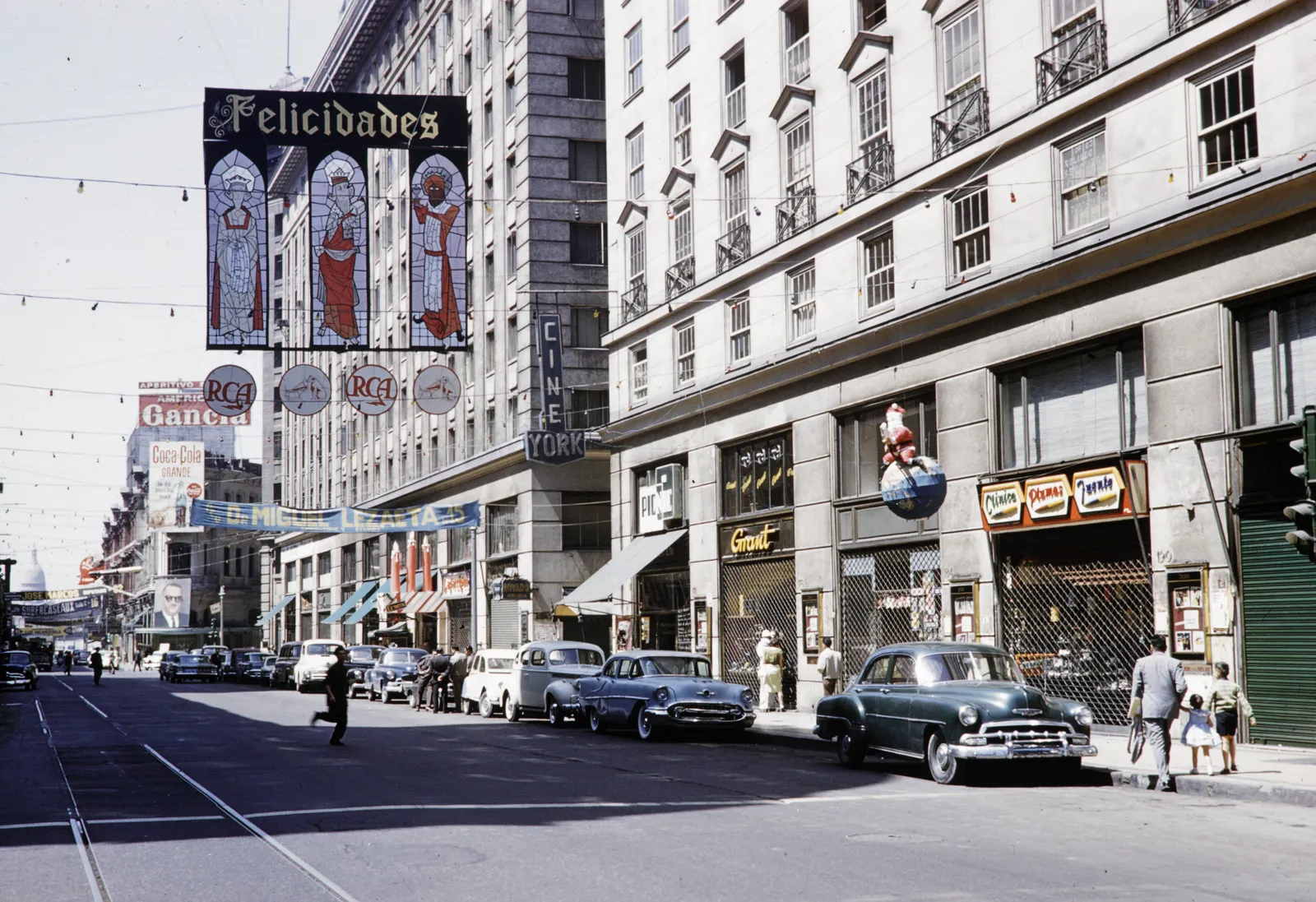 Paseo Ahumada 1960.