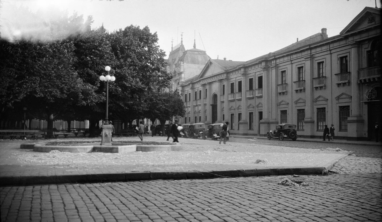 Plaza Independencia de Concepción 1930.