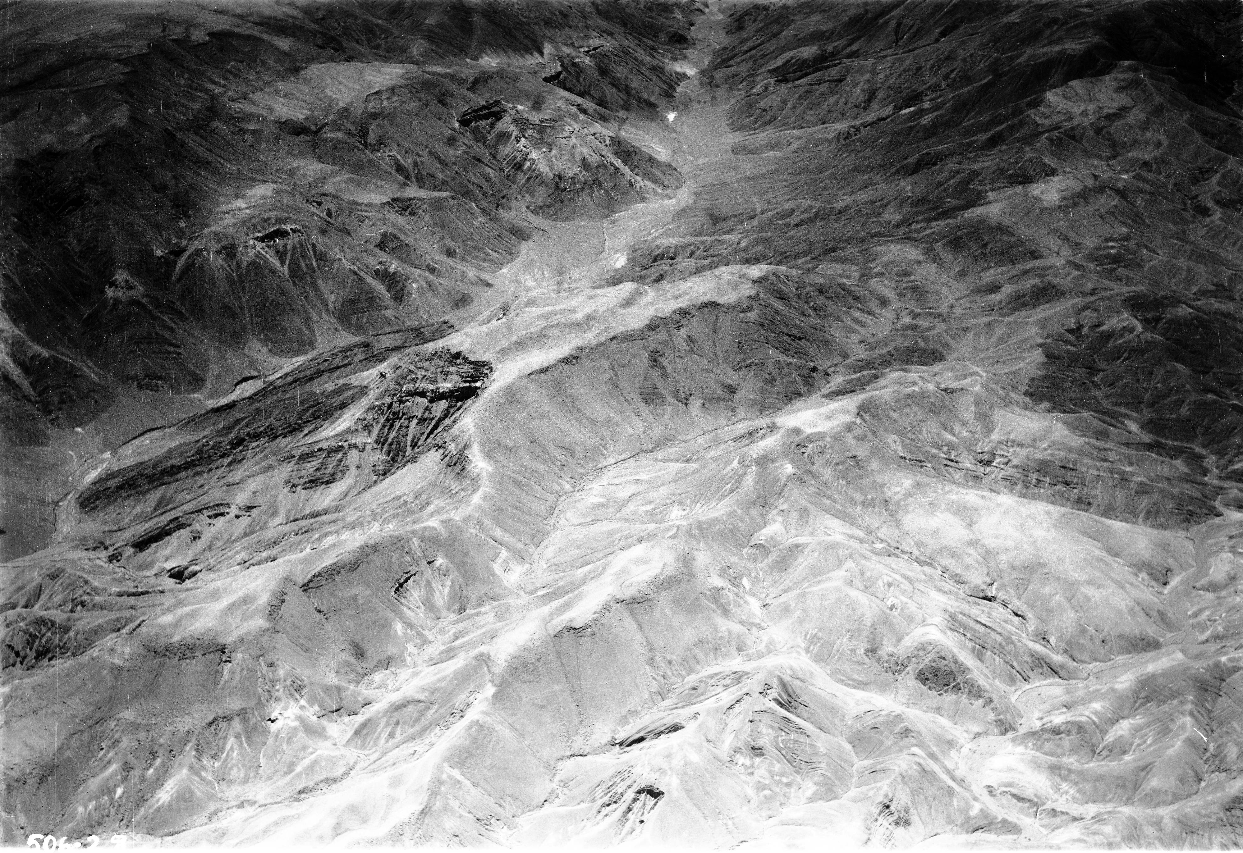 Vista aérea de Chacarilla 1937.