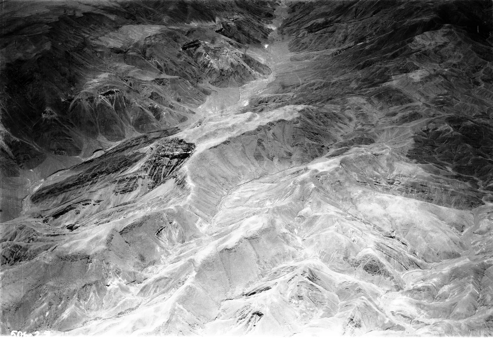 Vista aérea de Chacarilla 1937.