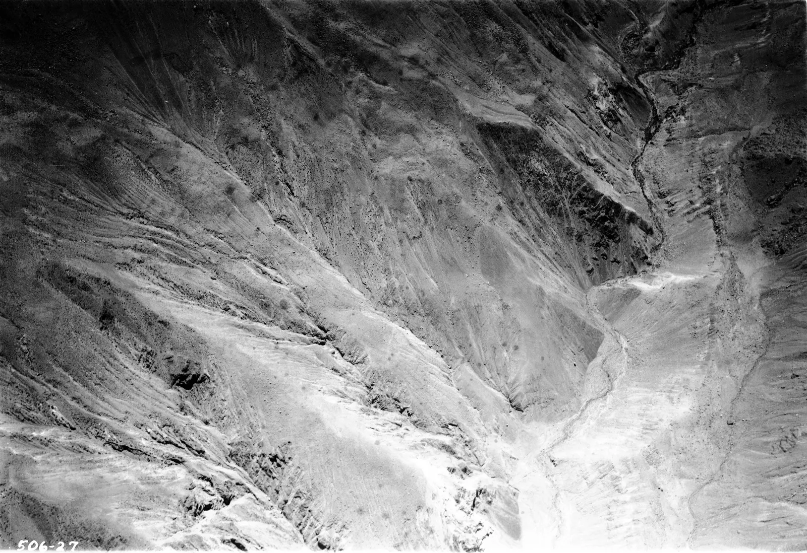 Vista aérea de Chacarilla 1937.