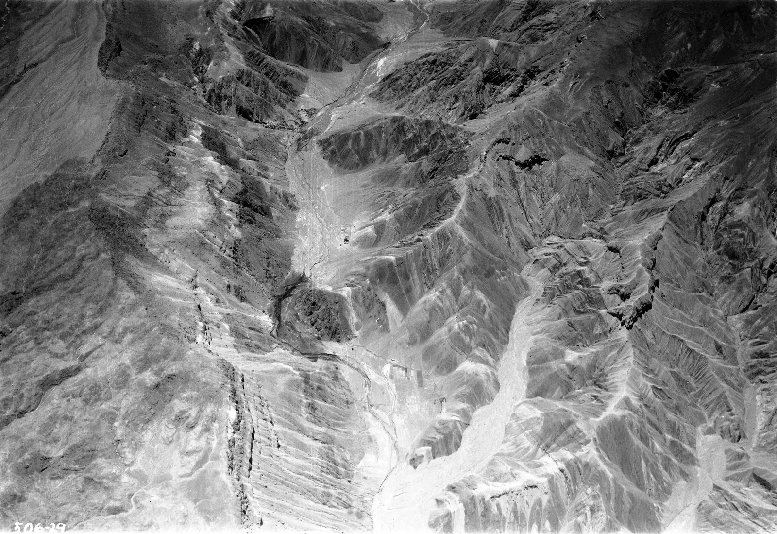 Vista aérea de Chacarilla 1937.