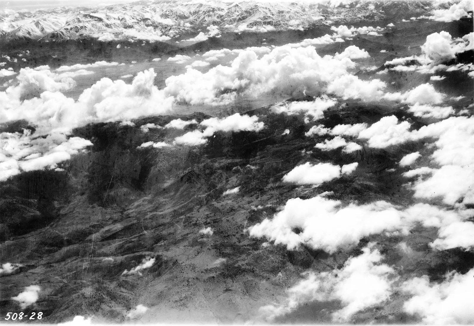 Vista aérea de Til Til 1937.